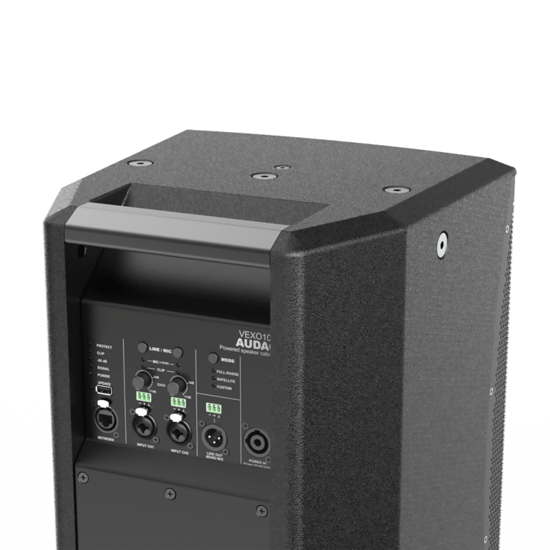 AUDAC VEXO110A/B 10" - dwudrożny głośnik aktywny - kolor czarny - 5