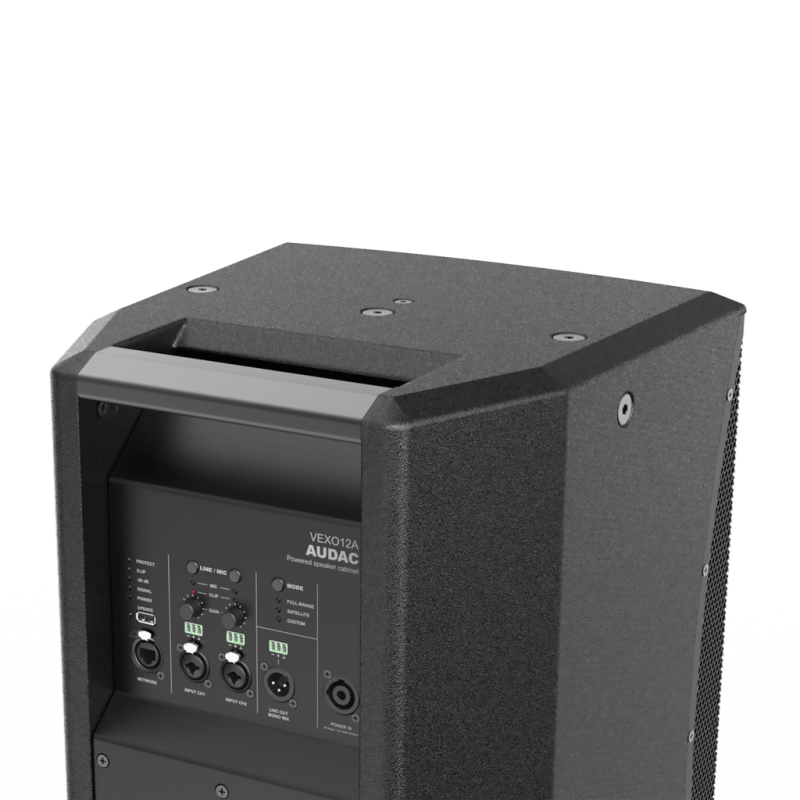 AUDAC VEXO112A/B 12" - dwudrożny głośnik aktywny - kolor czarny - 5