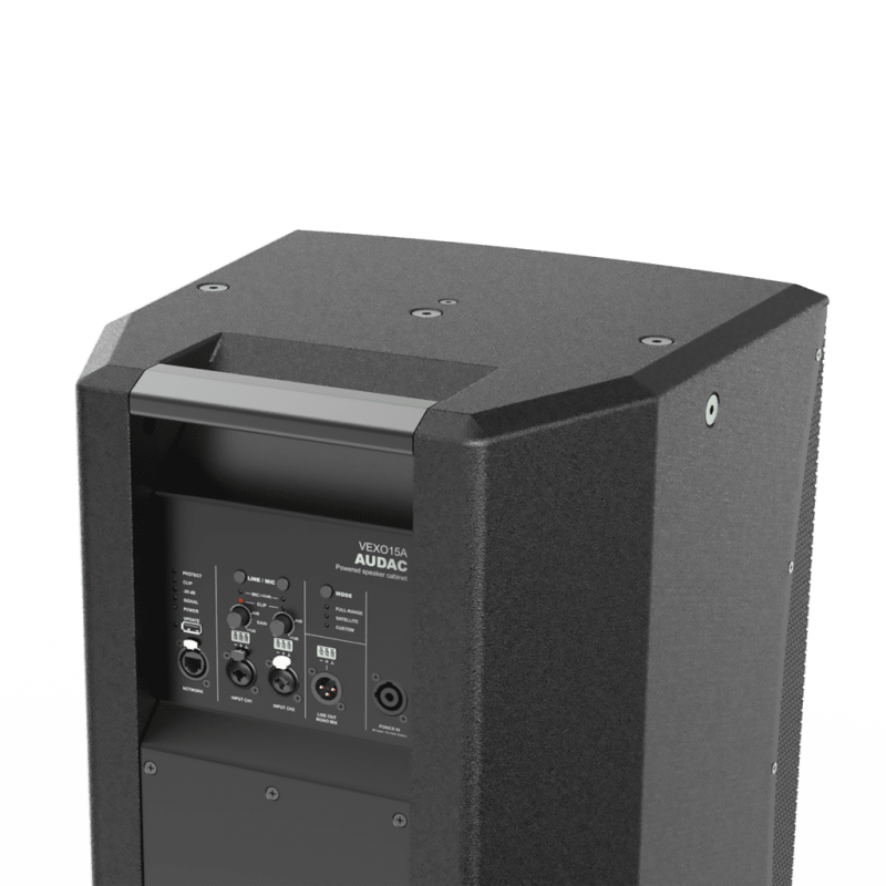 AUDAC VEXO115A/B 15" - dwudrożny głośnik aktywny - kolor czarny - 5