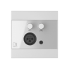 AUDAC WP205/W - Ścienny moduł, XLR mic + 3,5 mm jack, biały - 2