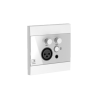 AUDAC WP225/W - Panel ścienny, XLR mic + 3,5 mm jack + BT, biały - 2