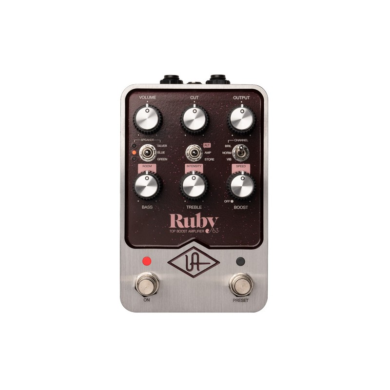 Universal Audio UAFX Ruby ’63 Top Boost Amplifier - efekt gitarowy - 1