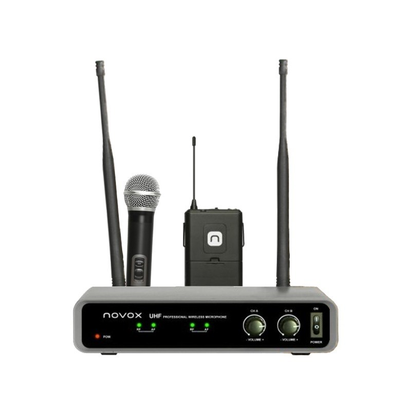 Novox FREE HB2 - zestaw bezprzewodowy do ręki + nagłowny