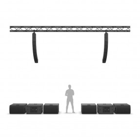 LD Systems MAILA XL - system matrycy liniowej, 17,5 kW - 1