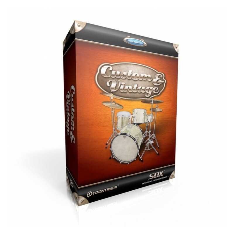 TOONTRACK Custom & Vintage SDX - biblioteka brzmień