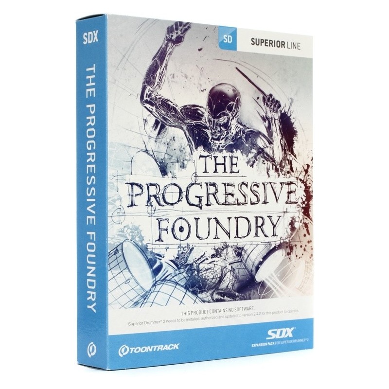 TOONTRACK Progressive Foundry SDX - biblioteka brzmień