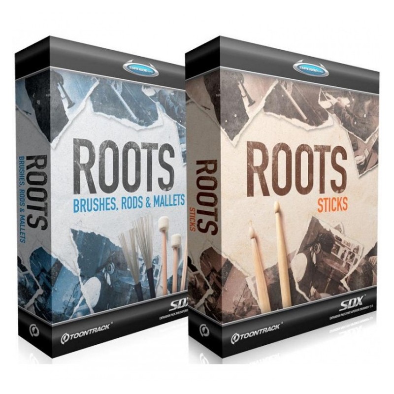 TOONTRACK Roots SDX Bundle - biblioteka brzmień zestaw