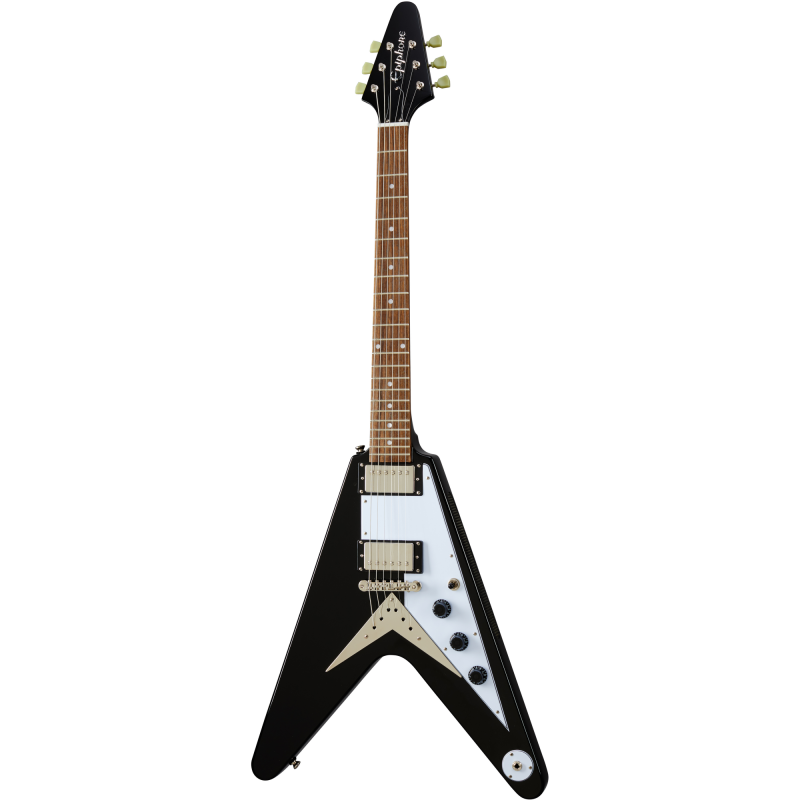 Epiphone Flying V EB Ebony - gitara elektryczna - 1