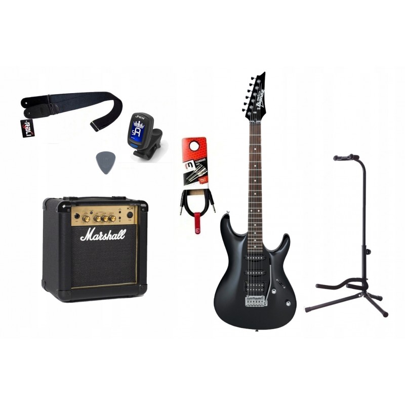 Gitara Elektryczna + Wzmacniacz 10W Kabel Zestaw 320 - 1