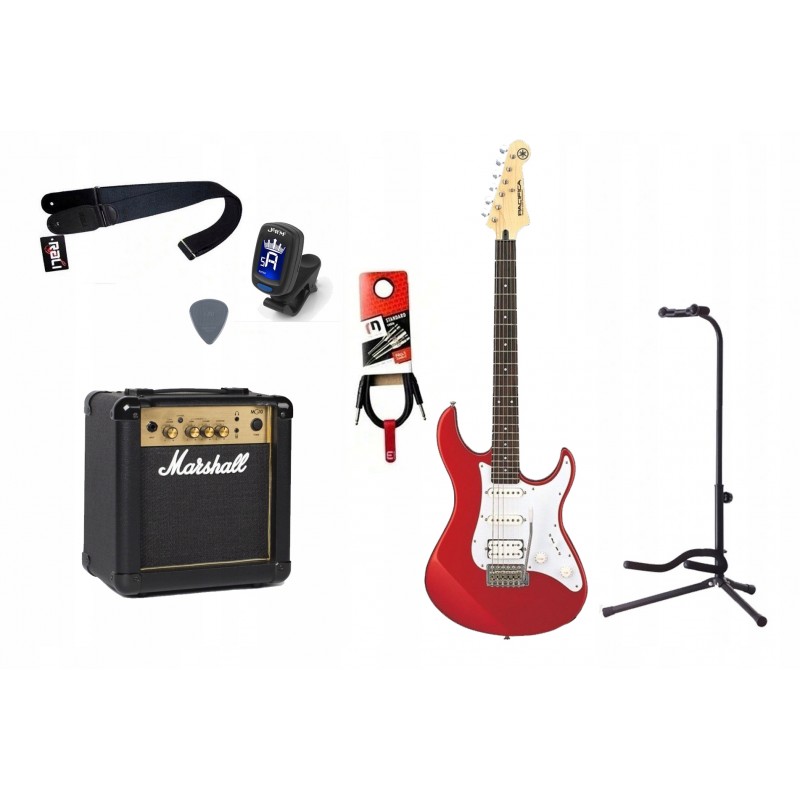 Gitara Elektryczna + Wzmacniacz 10W Kabel Zestaw 325 - 1