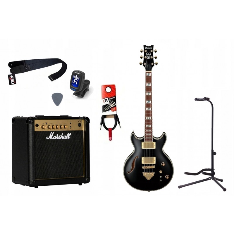 Gitara Elektryczna + Wzmacniacz 15W Kabel Zestaw 339 - 1