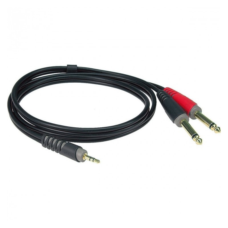 KLOTZ AY5-0100 - kabel M Jack - 2 x JACK 1m