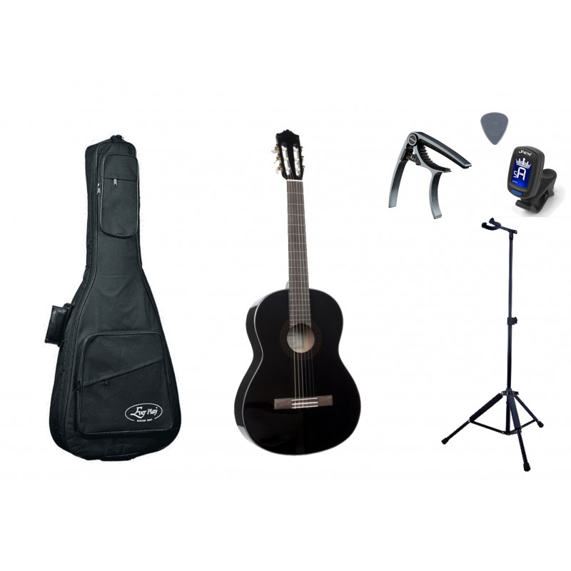 Gitara Klasyczna 4/4 + Pokrowiec, Akcesoria Zestaw 004 - 1