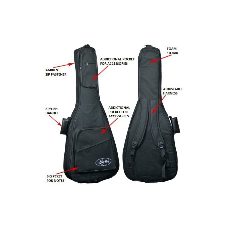 Gitara Klasyczna 4/4 + Pokrowiec, Akcesoria Zestaw 005 - 3