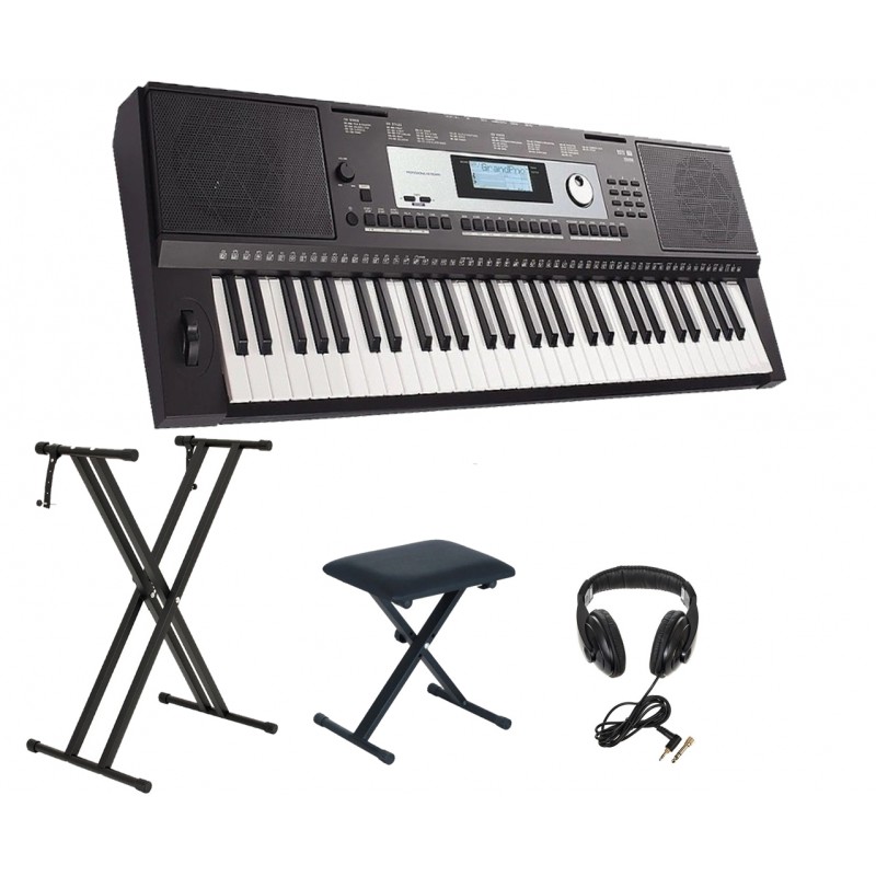 Keyboard Medeli M331 +Statyw +Ława +Słuchawki - 1