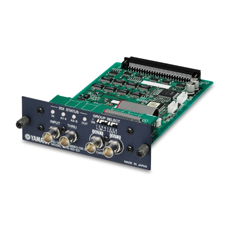 Yamaha MY8-SDI-ED - karta rozszerzeń - 1