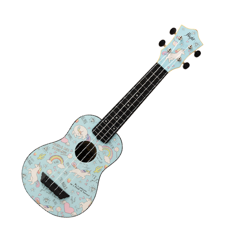Flight TUS40 UNICORN - ukulele sopranowe z pokrowcem - 3