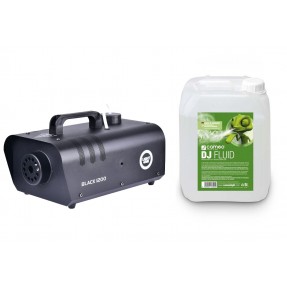 Wytwornica Dymu Light4Me Black 1200 + Płyn 5L - 1
