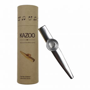 Kera Audio K-1S srebrny - Kazoo metalowe - 1