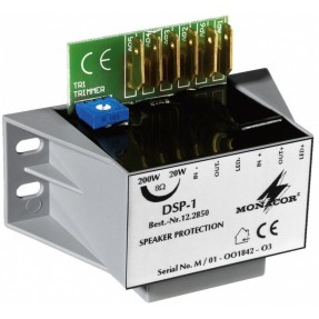 MONACOR DSP-1 - Głośnikowy moduł ochronny