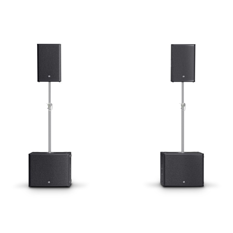 LD Systems STINGER G3 POWER SET A - 2 x 12" aktywna kolumna głośnikowa + 2 x 18" aktywny subwoofer - 1