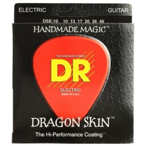 DR DSE 10-46 Dragon Skin - Struny Do Gitary Elektrycznej - 1