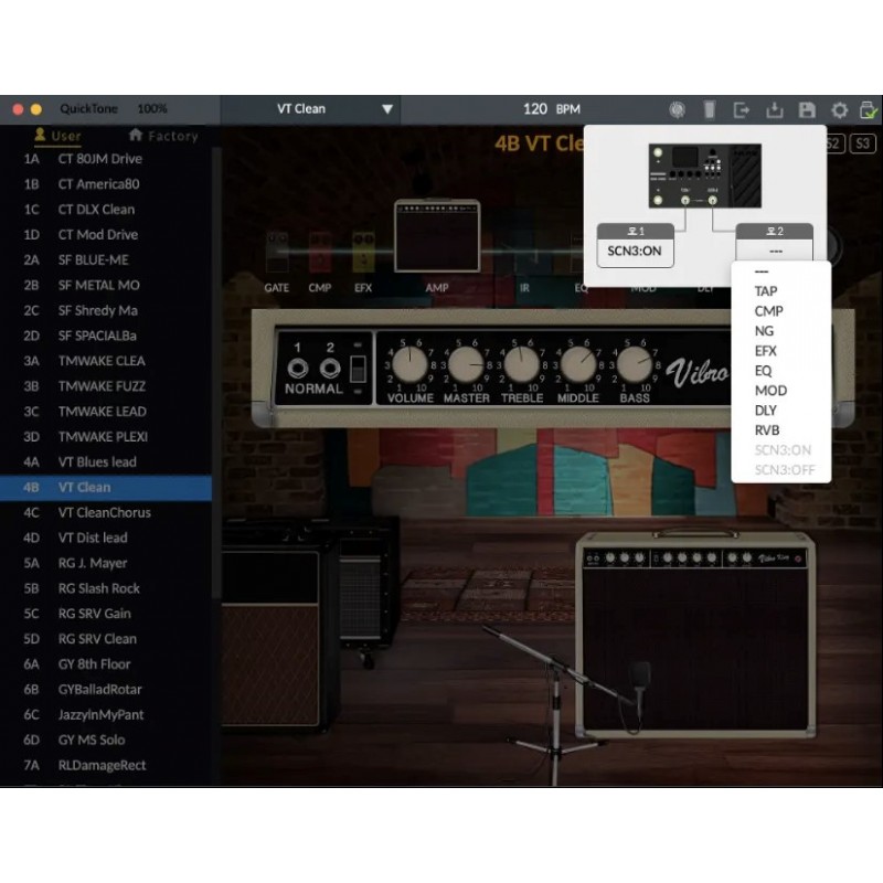 NUX MG-400 - Multiefekt gitarowy - 9