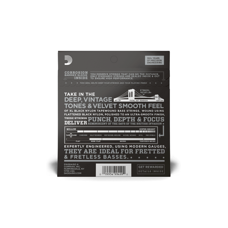 D`ADDARIO EXL165SL - struny basowe - 3