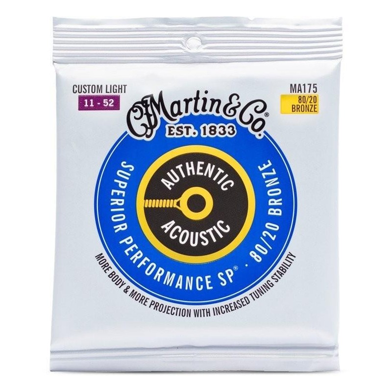 Martin MA-175 - struny do akustyka 11-52 - 1