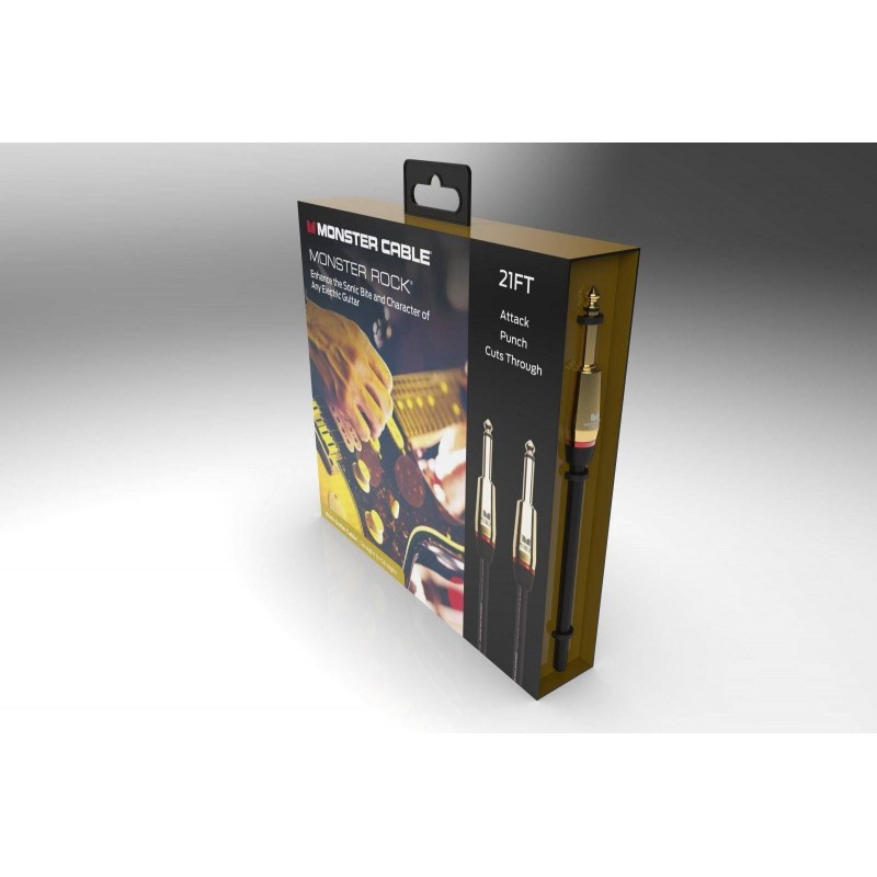 Monster Prolink Rock Jack - Kabel Instrumentalny 6,4m - 2