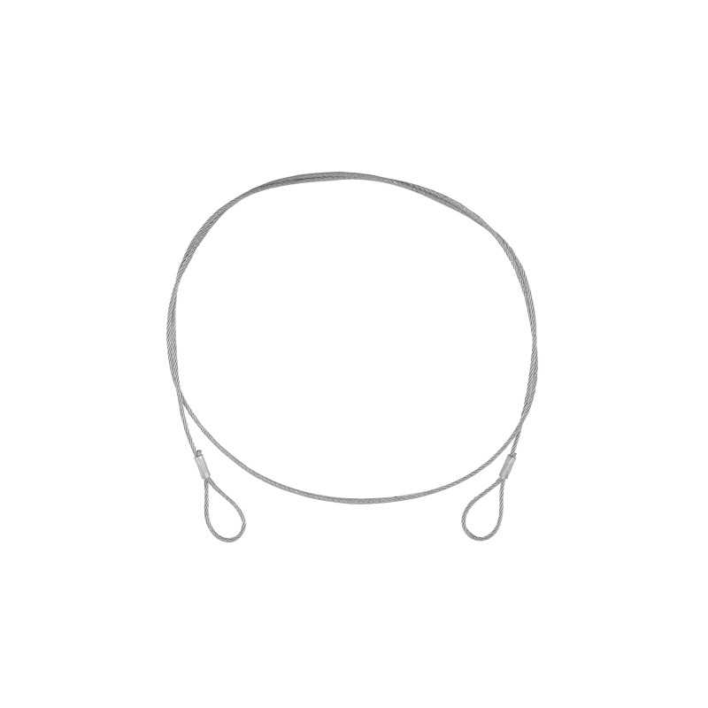 EUROLITE Steel Rope (FC) 900x3mm silver without quick link - 1