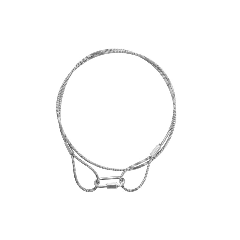 EUROLITE Steel Rope (SC) 900x3mm silver - 1