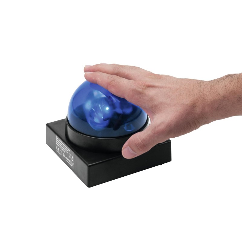 EUROLITE LED Buzzer Police Light blue - 2
