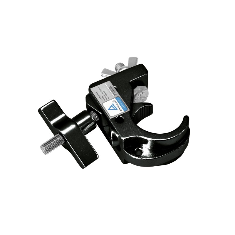 EUROLITE TH35-75 Theatre Clamp black - 1