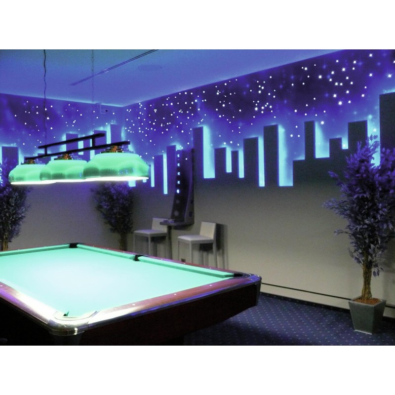 EUROLITE RUBBERLIGHT RL1-230V blue 5m - 5