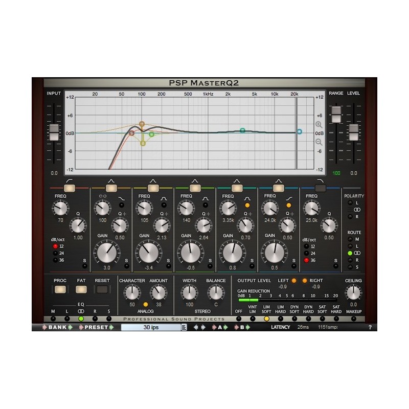 PSP Audioware MasterQ2  - wtyczka VST