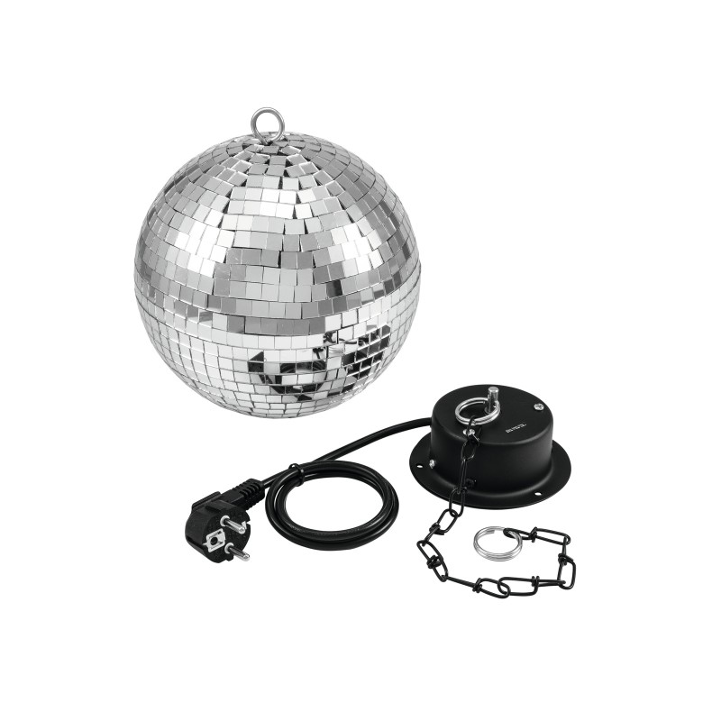 EUROLITE Mirror Ball 20cm with MD-1015 Motor - 1
