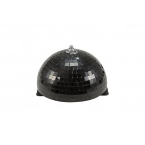EUROLITE Half Mirror Ball 20cm black motorized - 1