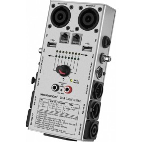 MONACOR CT-3 - tester kabli
