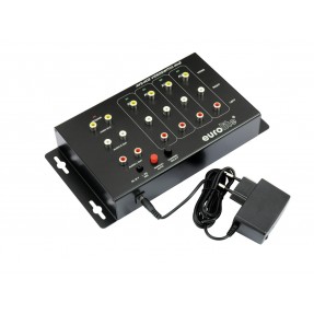EUROLITE AVS-402 Video switch 4in2 - 1