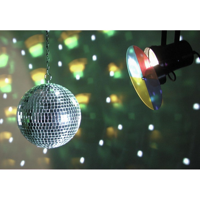 EUROLITE Mirror Ball Set 20cm with Pinspot - 5