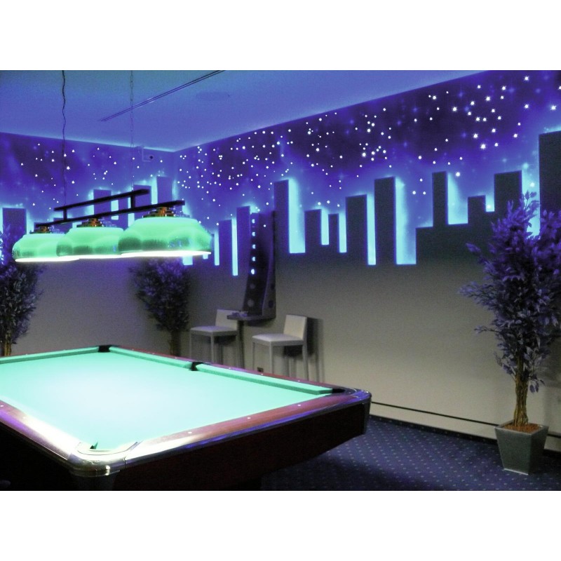 EUROLITE RUBBERLIGHT RL1-230V blue 44m - 5