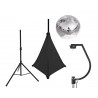 EUROLITE Set Mirror ball 30cm with stand and tripod cover black - 1