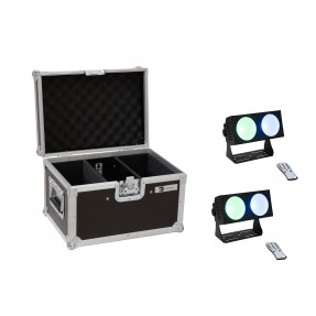 EUROLITE Set 2x LED CBB-2 COB RGB Bar + Case - 1