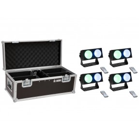 EUROLITE Set 4x LED CBB-2 COB RGB Bar + Case - 1