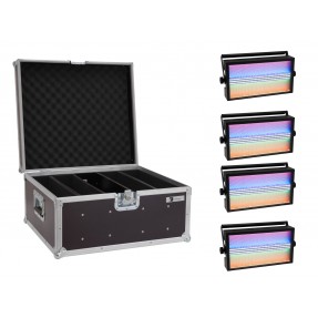 EUROLITE Set 4x LED Super Strobe ABL + Case - 1