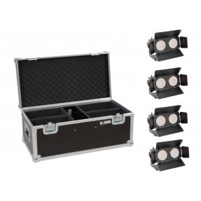 EUROLITE Set 4x LED CBB-2 WW/CW Fairlight + Case - 1