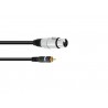 OMNITRONIC Adaptercable RCA/XLR(F) 2m bk - 1