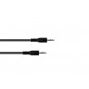 OMNITRONIC Jack cable 3.5 stereo 3m bk - 1