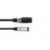 OMNITRONIC Adaptercable Speaker(F)/XLR(M) 1m bk - 1